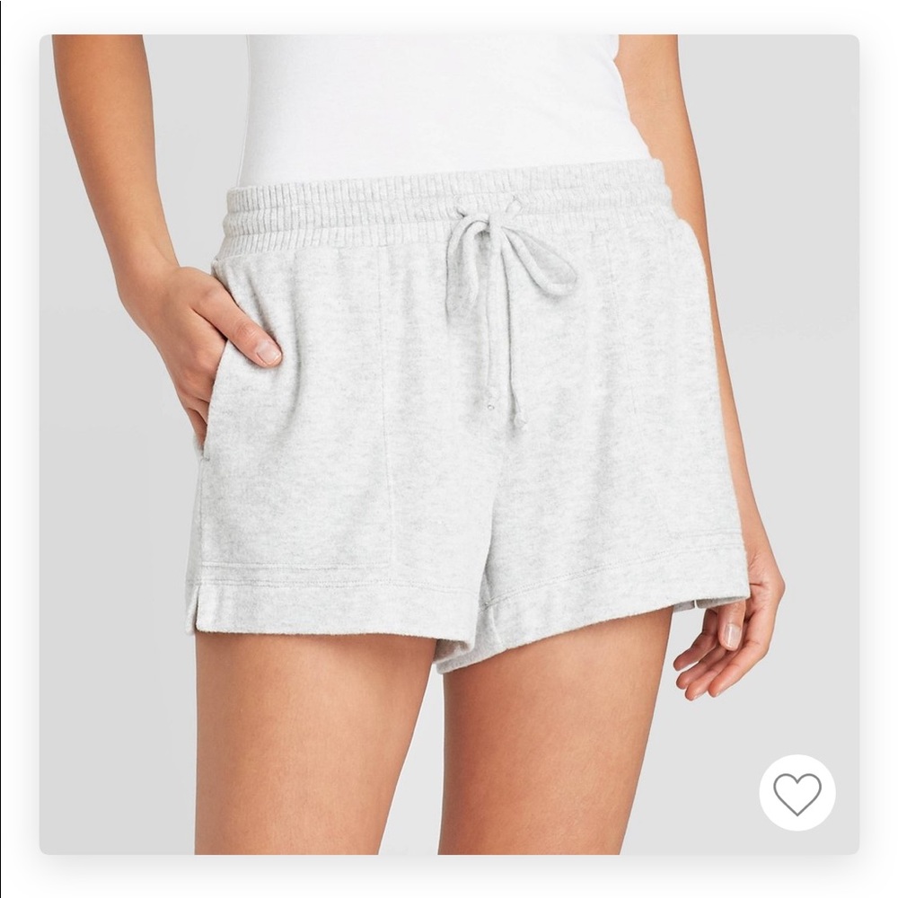 Charcoal Perfectly Cozy Lounge Pajama Shorts